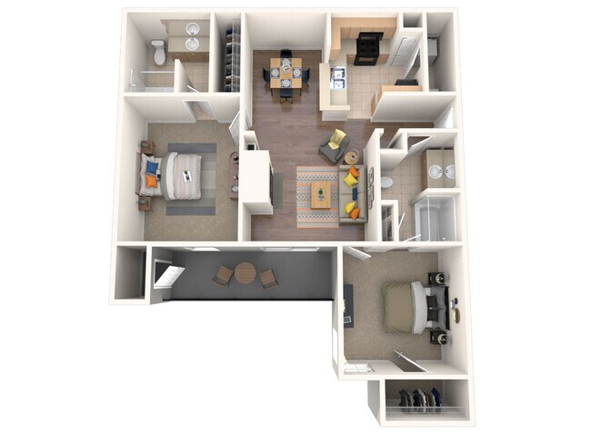 Unit 15307 15307 floor plan
