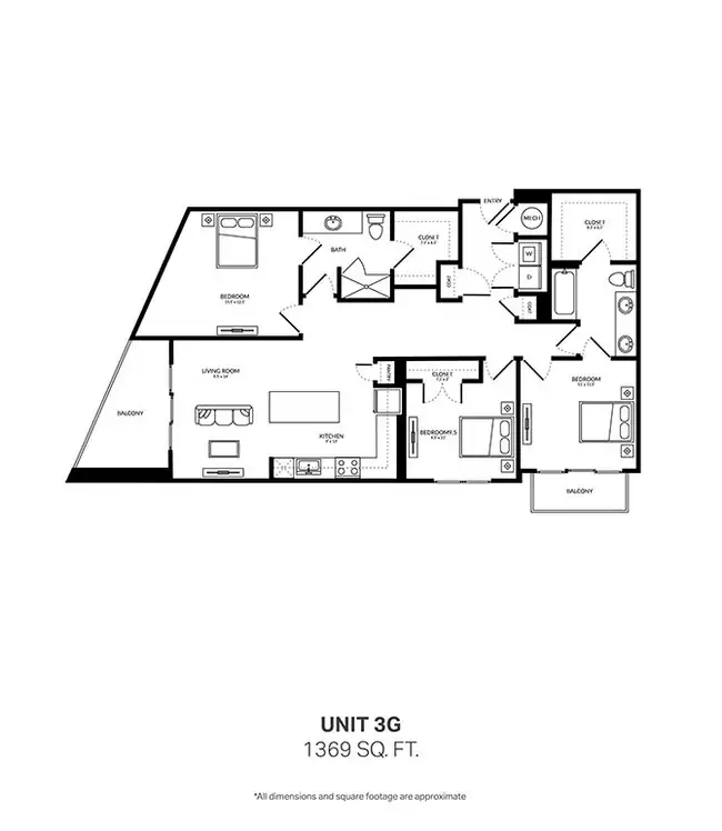 Unit 2201 2201 floor plan
