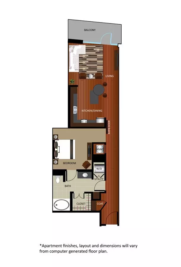 A6 - Renovated 708 floor plan