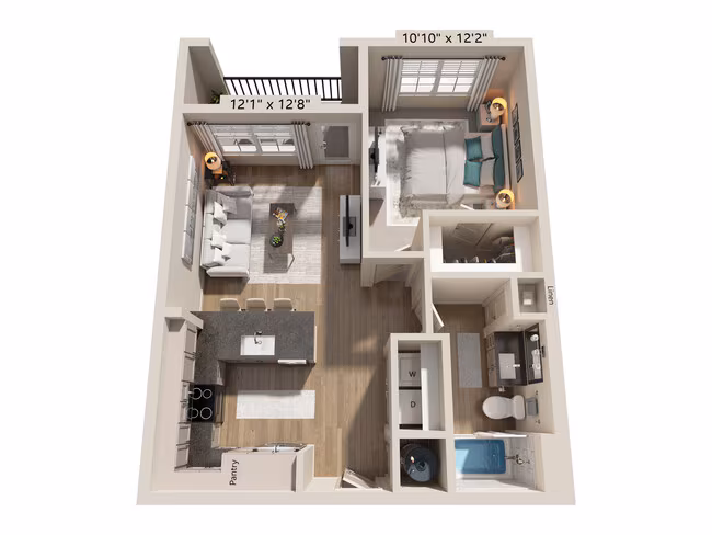Unit 6319 6319 floor plan