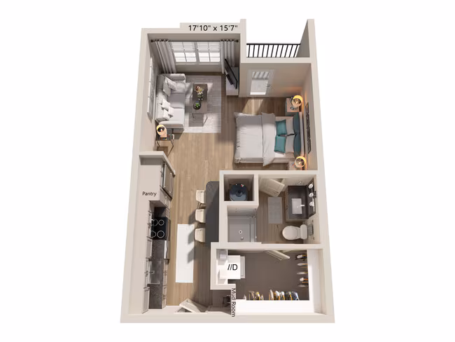 Unit 6308 6308 floor plan