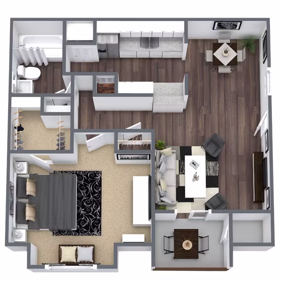 Unit 1824 1824 floor plan