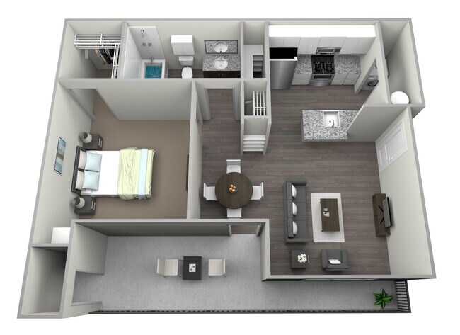 Unit 1110 1110 floor plan