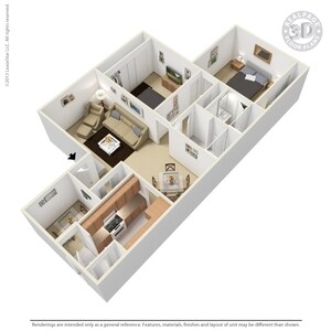 B2 1058 floor plan