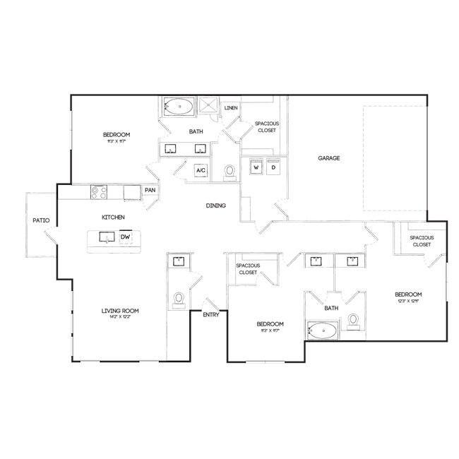 Unit 221 221 floor plan