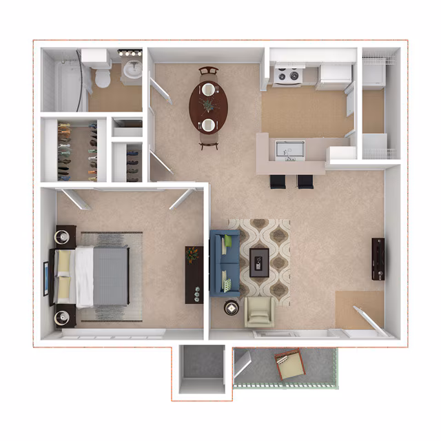 Unit 3206 3206 floor plan