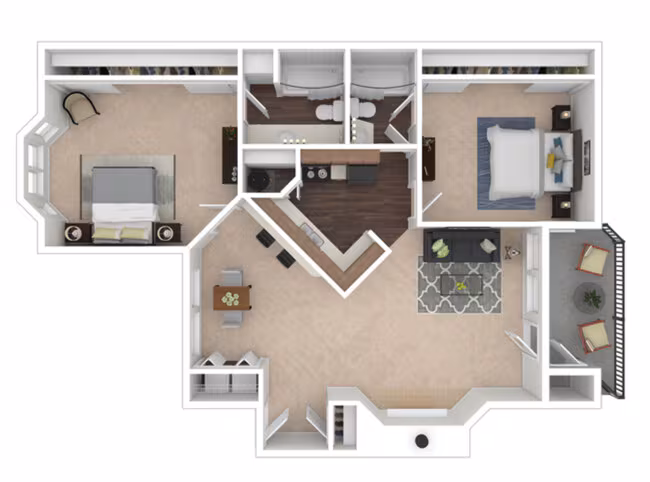 B2 1047 floor plan