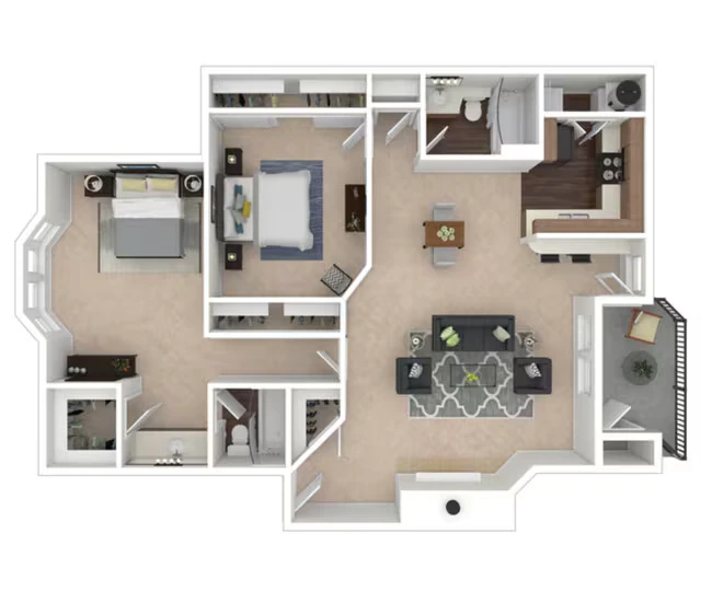 B3 3132 floor plan