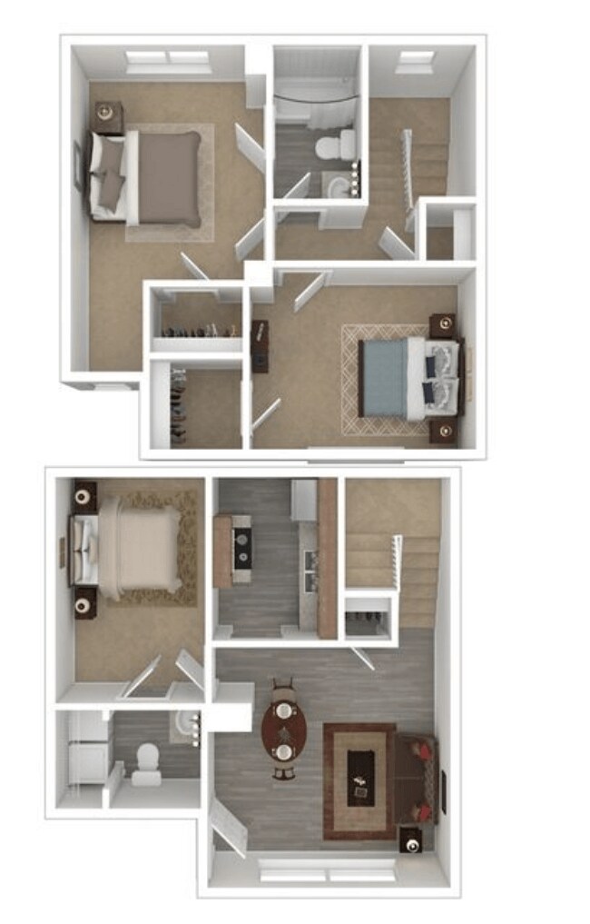 3 Beds • 2 Bath 2039 floor plan
