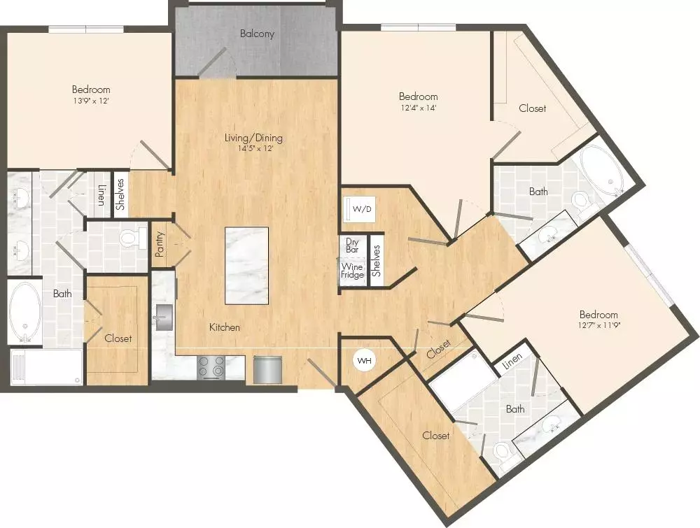 C03D 1-326 floor plan