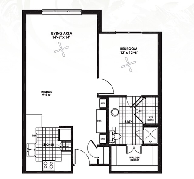 Unit Main-233 Main-233 floor plan