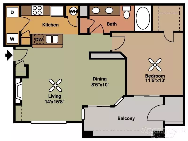 A2R-IR 923 floor plan