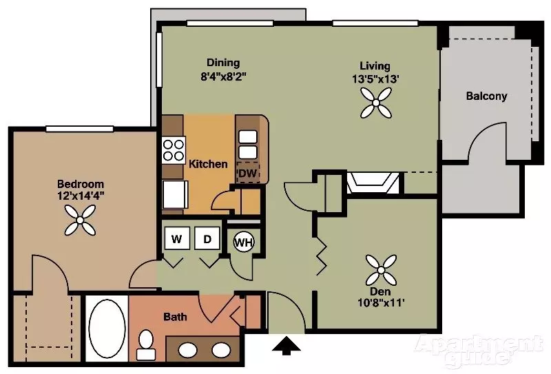 A4 821 floor plan