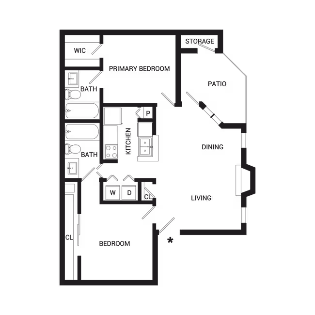 Creekside 0434 floor plan