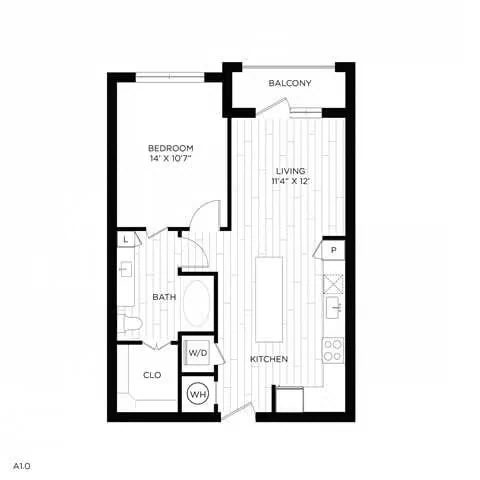 A1 12206 floor plan