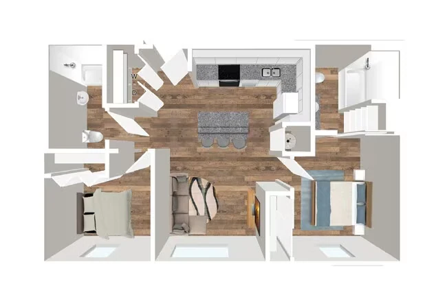 B1 256 floor plan