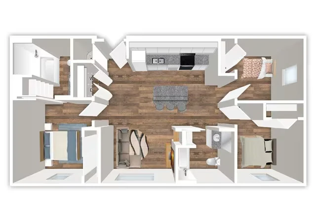 C1 458 floor plan