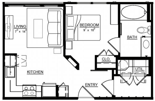 Unit 302 302 floor plan
