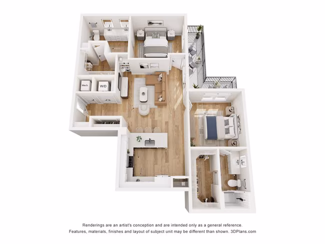 Unit 4022 4022 floor plan