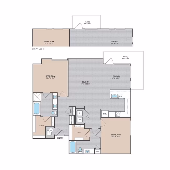 B12 N3-1366 floor plan