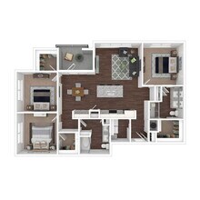 3 Beds • 2 Bath 4339 floor plan