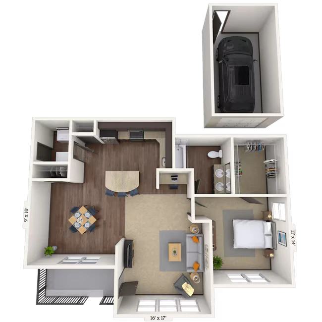 Flax 101012 floor plan