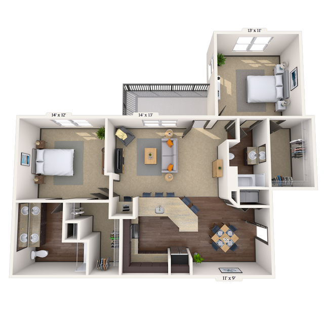 Lotus 01137 floor plan