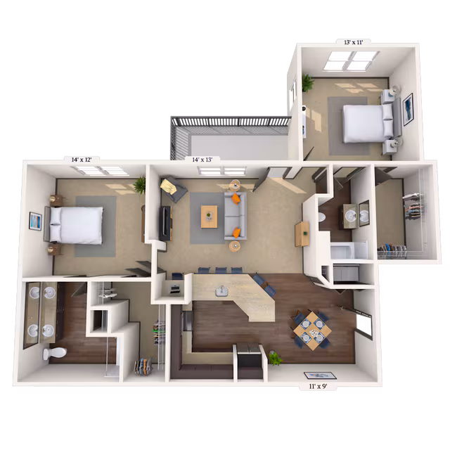 Unit 04433 04433 floor plan