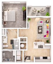 A1A 3-3312 floor plan
