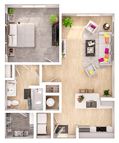 A1B 1417 floor plan