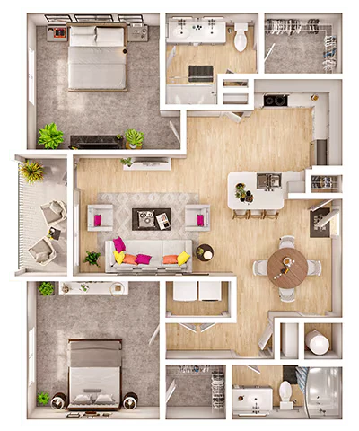 B2A 1315 floor plan