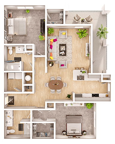 B2D 3220 floor plan