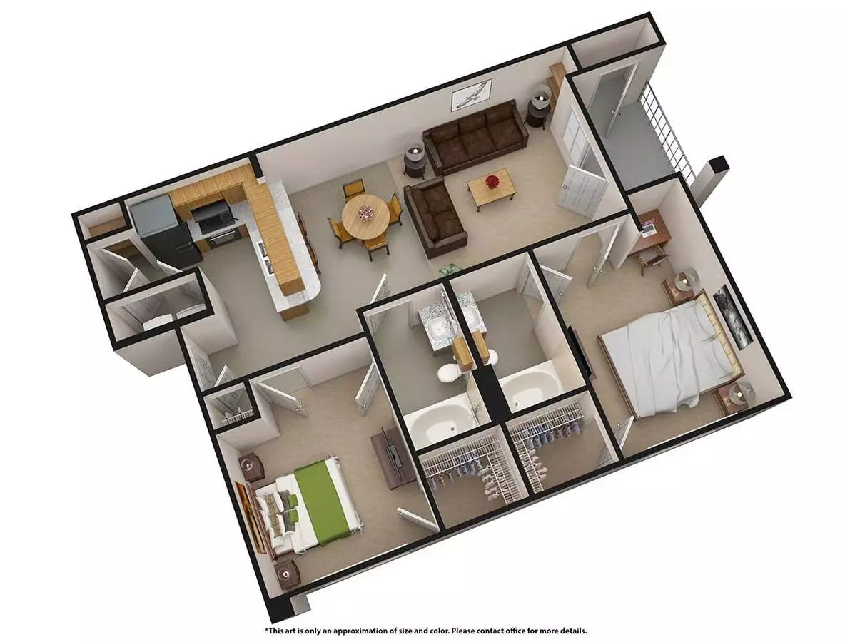 B1 218 floor plan