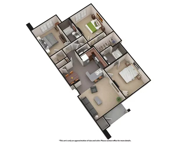 Unit 1911 1911 floor plan