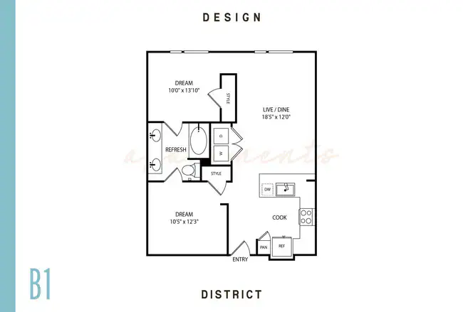 B1 113 floor plan