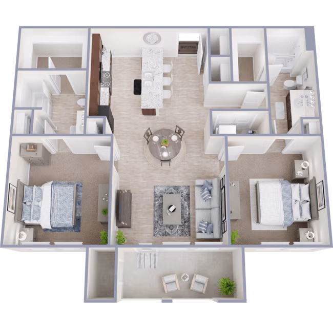 Unit 7204 5106 floor plan