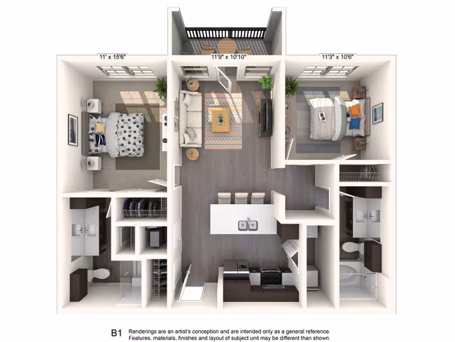 Unit 1203 2208 floor plan