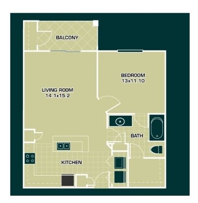 Unit 10304 10304 floor plan