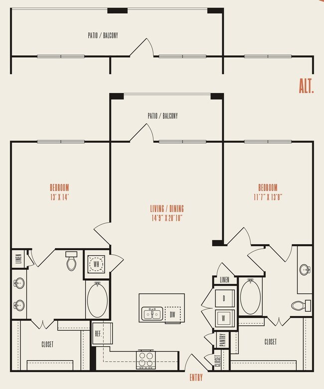B2B 219 floor plan