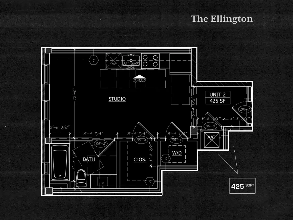 Studio ARG-602 floor plan
