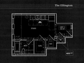 Studio ARG-207 floor plan