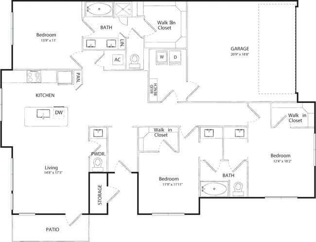 HS1C 02-102 floor plan