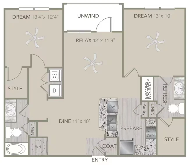 B1 2109 floor plan