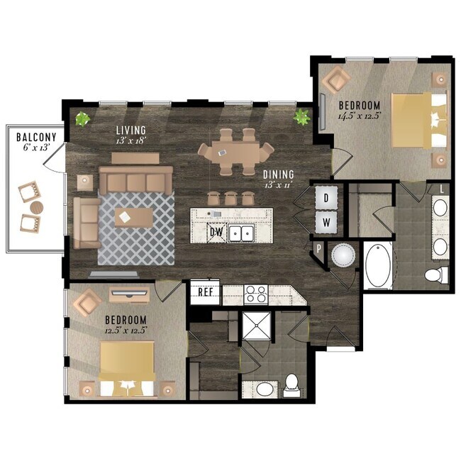 B5 212 floor plan
