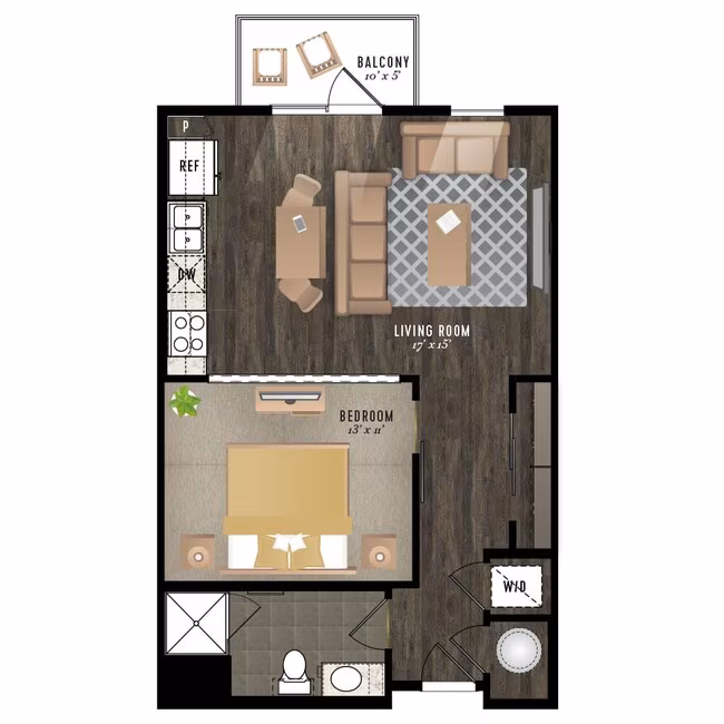 Unit 105 105 floor plan