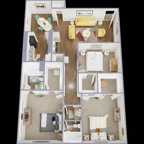 Unit 1513 1513 floor plan