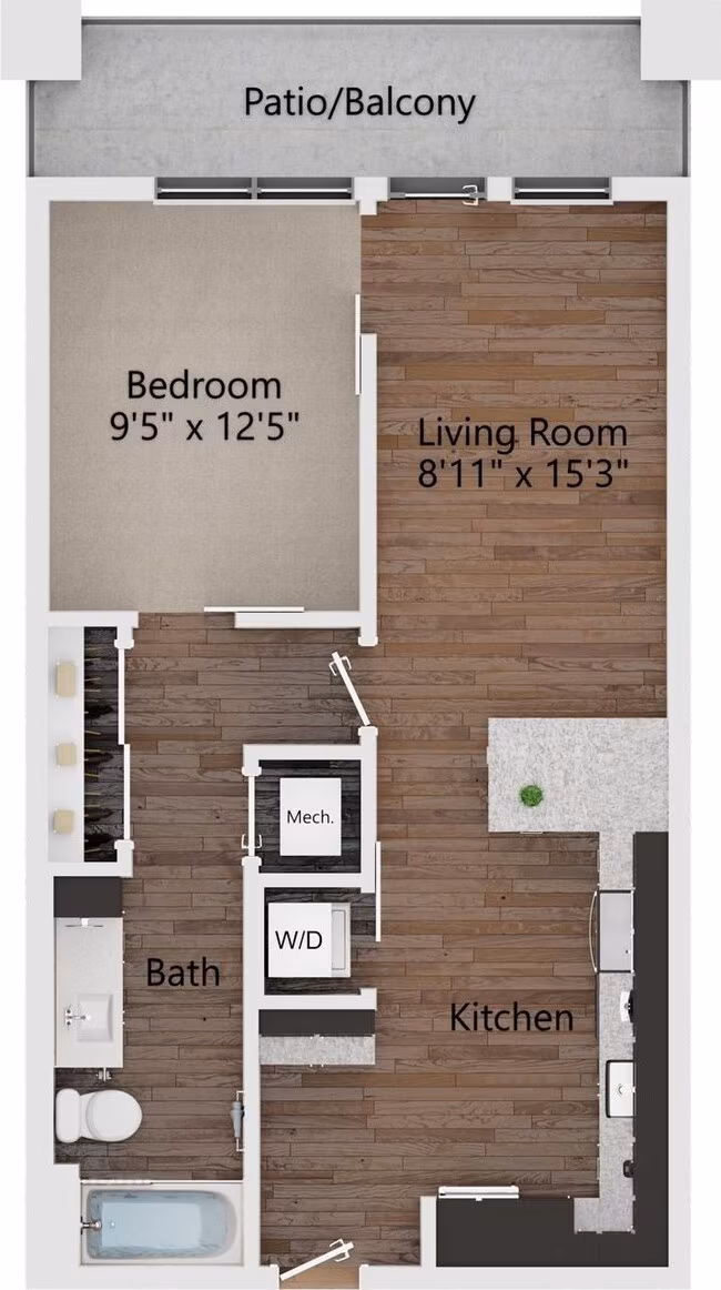 Unit 1331 1331 floor plan