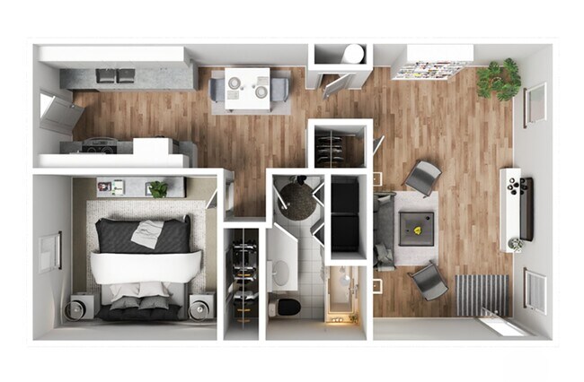 Unit 4923B 4923B floor plan