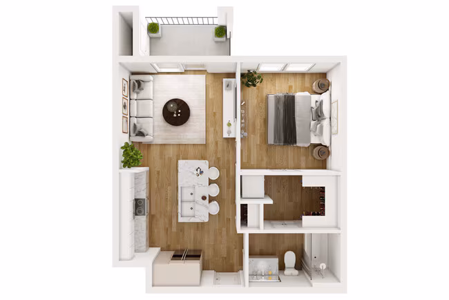 Unit 7308 7308 floor plan