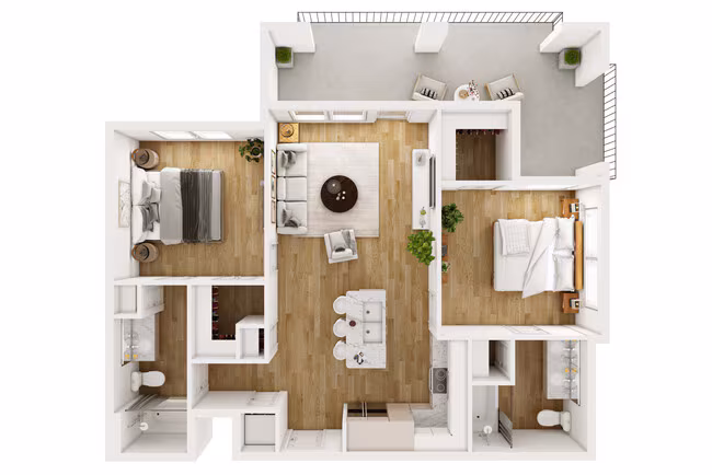 Unit 13201 13201 floor plan